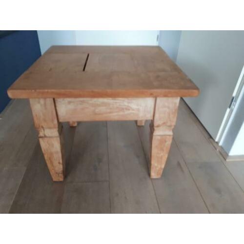 Teak houten salon tafel