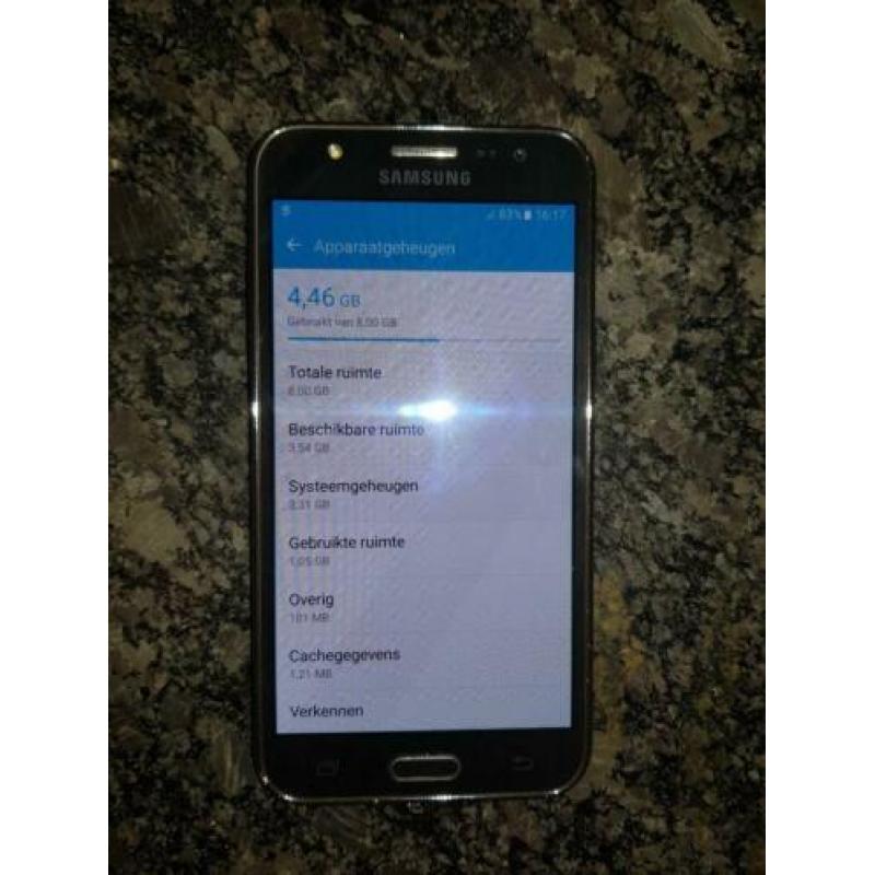 samsung j5 model 2015 8gb opslag
