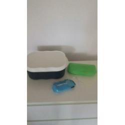 3 stuks tupperware