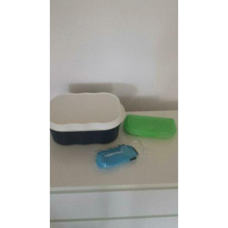 3 stuks tupperware