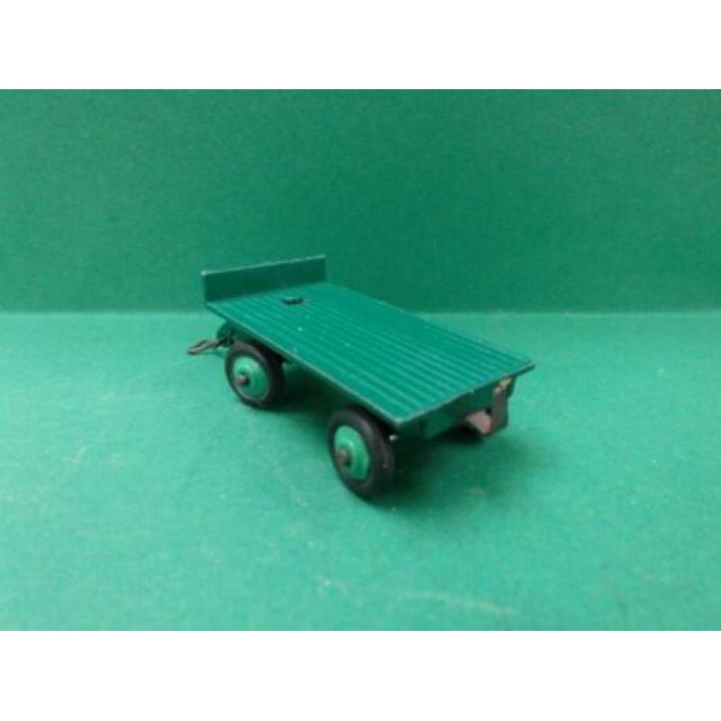 Dinky Toys nr. 25g small trailer donkergroen