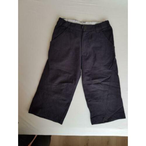Zwart witte 7/8 broek Jottum maat 128/134