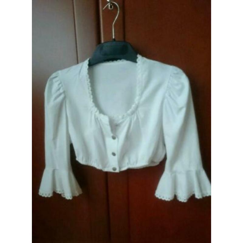 Tiroler Trachtenblousje mt40 mrk Chiemseer Dirndl und Tracht