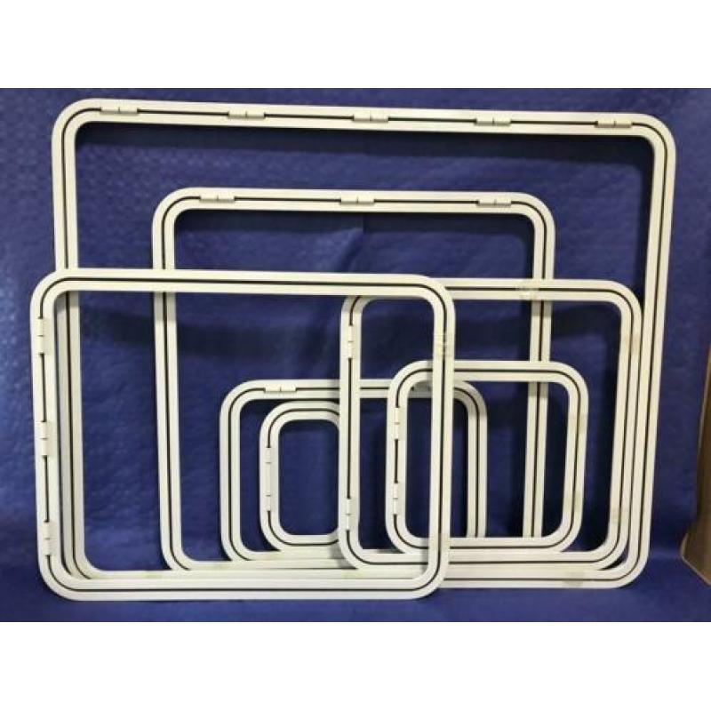 Voorraad 800 x 1000mm aluminium camper serviceluik profiel