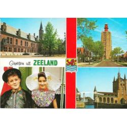 4 x Zeeland, oa Vuurtoren Westkapelle