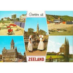 4 x Zeeland, oa Vuurtoren Westkapelle