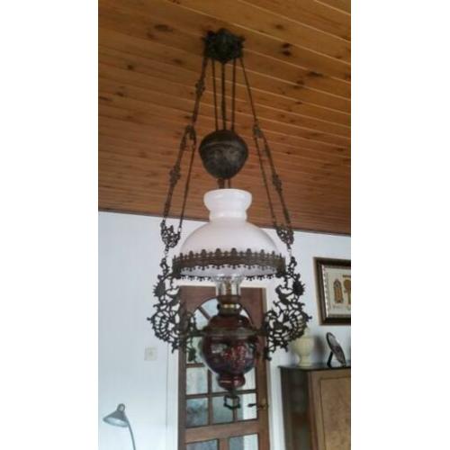 Schipperslamp in originele staat. Met lont. Niet omgebouwd