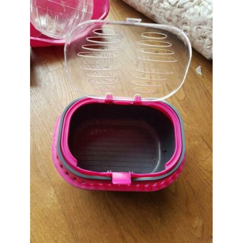 Hamsterkooi groot met veel accessoires