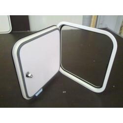 Voorraad 800 x 1000mm aluminium camper serviceluik profiel