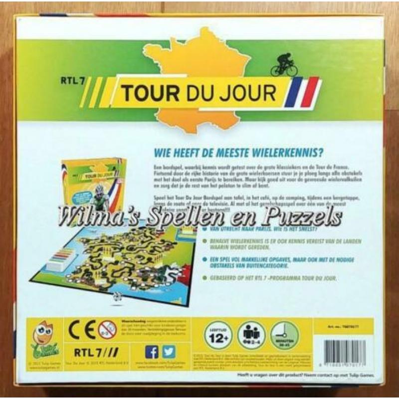 Tour du jour - wielrennersspel [Art.Nr.1692]