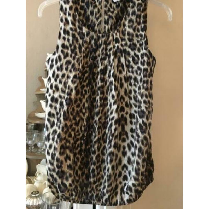 NIEUW Panterprint blousje VERO MODA MT. S