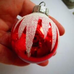 Kerst~Rode Kerstballen Glas~Glazen Kerstboomballen~Rood~