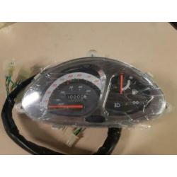 Splinter nieuwe kilometerteller BTC / Baotian Speedy cockpit