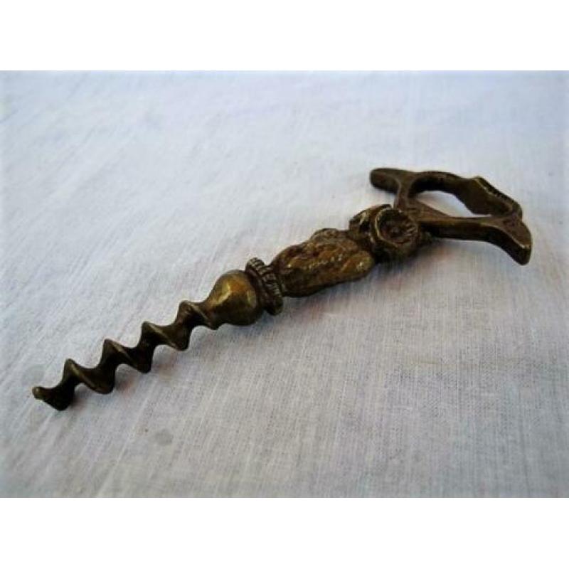 Vienna Wiener Bronze kurkentrekker / opener met uil - Franz