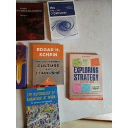 Management studieboeken, passende bij Masterstudie MCC