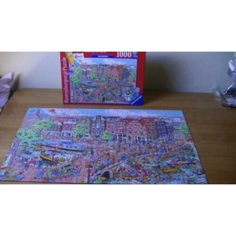 complete legpuzzels 5,00 per stuk 3 voor 12 euro