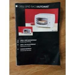 Grill en bak oven ,merk Bifinett oven Nu vaste prijs 19,99