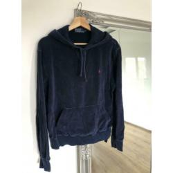 Ralph Lauren hoodie M velours origineel