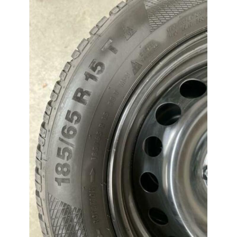 Set winterbanden/stalen velgen voor Renault Clio/Captur