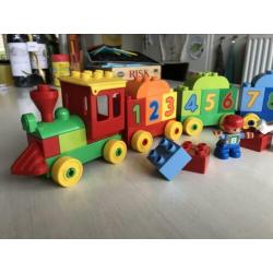 Duplo Lego getallen trein 10588