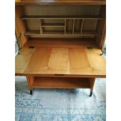 Deens Vintage Retro Scandinavische Design Secretaire, Roomdi