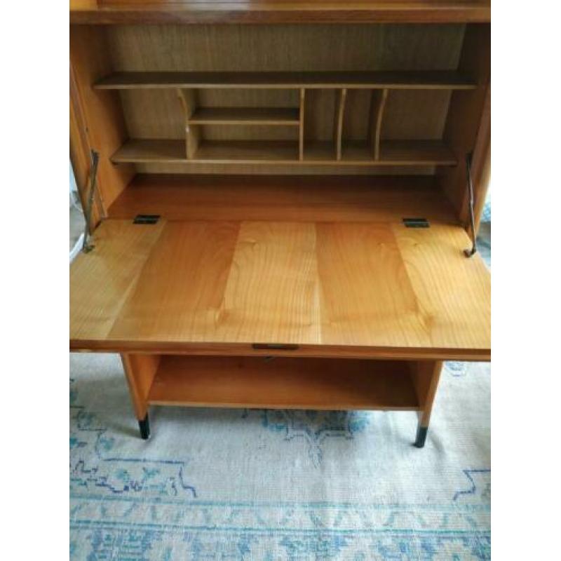 Deens Vintage Retro Scandinavische Design Secretaire, Roomdi