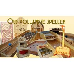oud Hollandse spellen huren?