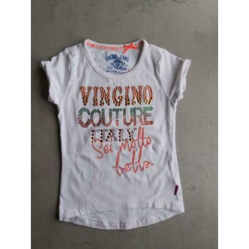 Vingino shirt t-shirt top zgan maat 104