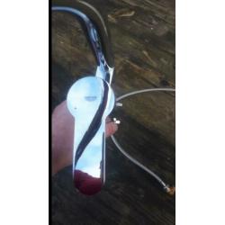 Grohe  Keukenmengkraan. hoge uitloop, uitgevoerd in chroo