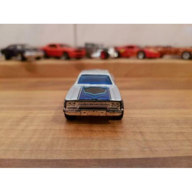 Hotwheels '70 Plymouth Roadrunner Grijs - Zwart