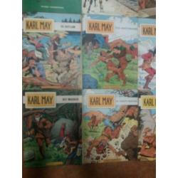 Stripboeken Karl May 11×.