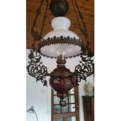 Schipperslamp in originele staat. Met lont. Niet omgebouwd