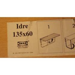IKEA klaptafels, hoekstukken en stoelen