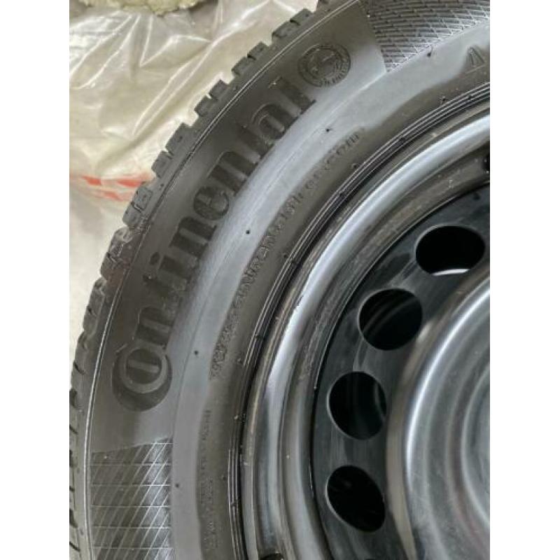 Set winterbanden/stalen velgen voor Renault Clio/Captur