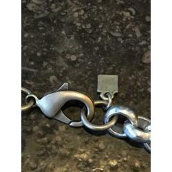 Zilveren ketting van Camps en Camps