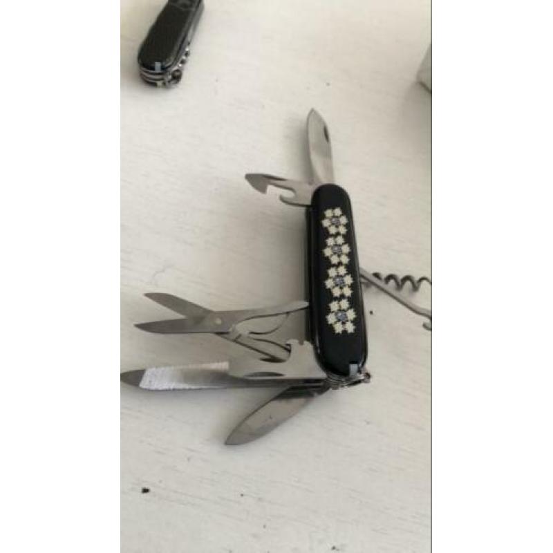 Victorinox Zwitsers Zakmes met edelweiss