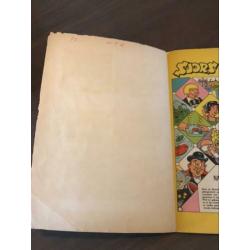 Sjors en Sjimmie Naar de Pintoplaneet oud strip boek vintage
