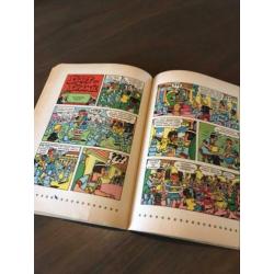 Sjors en Sjimmie Naar de Pintoplaneet oud strip boek vintage