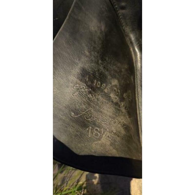 Kentaur zadel 18,5 inch. Inruil tekna pony zadel mogelijk.