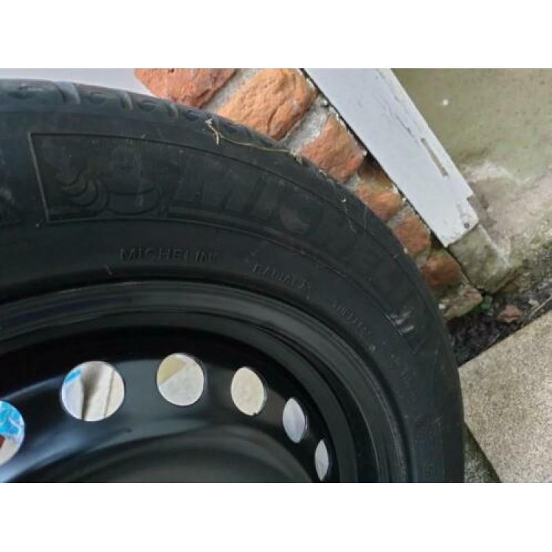 Reserveband en velg (Michelin) maat 205-55