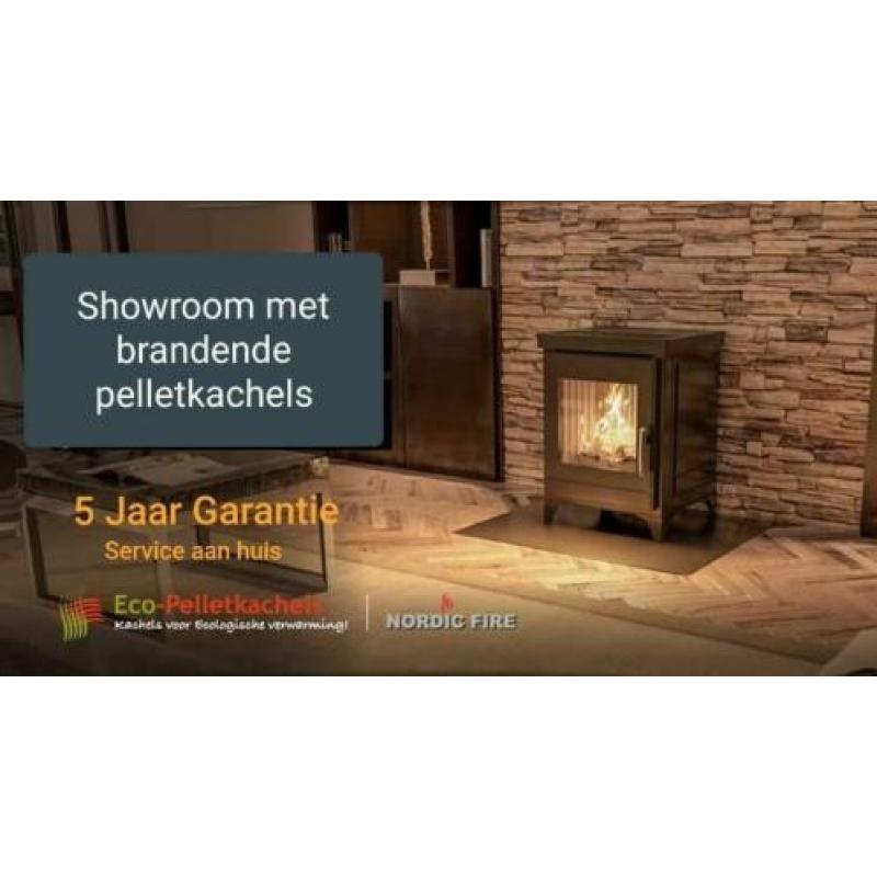 Pelletkachel (demo) Viktor8 | z.g.a.n. + 5 jaar garantie