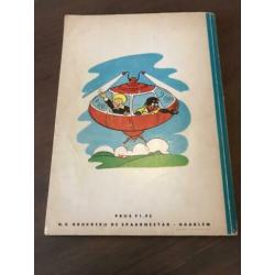 Sjors en Sjimmie Naar de Pintoplaneet oud strip boek vintage