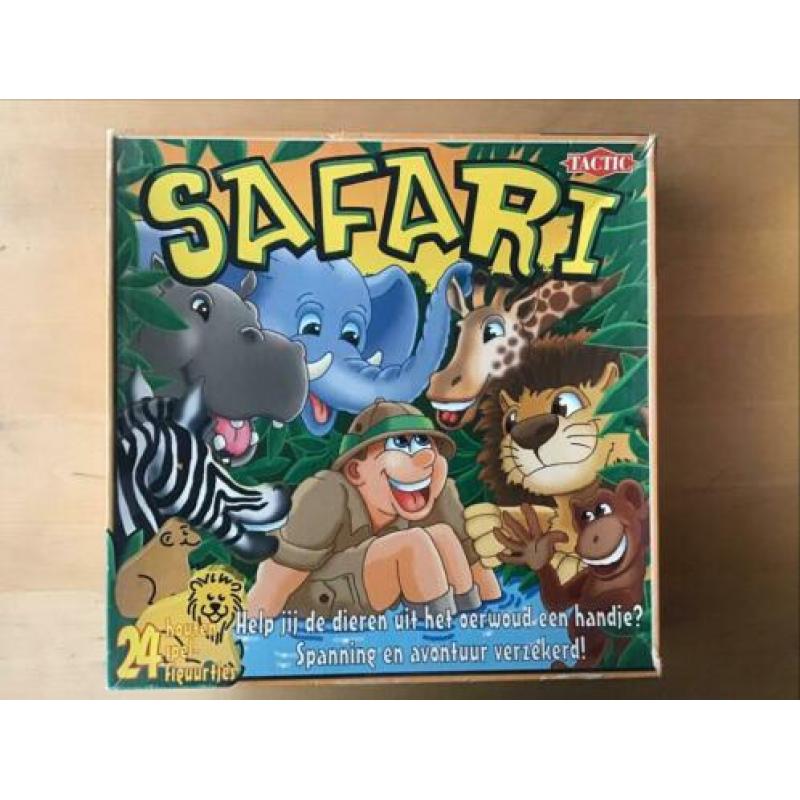Bordspel SAFARI voor kinderen vanaf 4 jaar