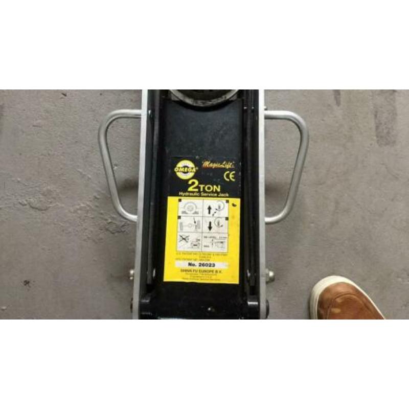 Garagekrik Omega aluminium 2 ton