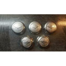 5 stuks beldoppen Zundapp. 3 modellen