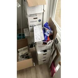 Verhuisdozen, ongeveer 30 stuks