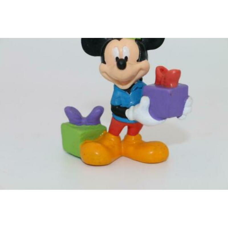 Mickey Bullyland figuurtje feestmuts verjaardag cadeautip