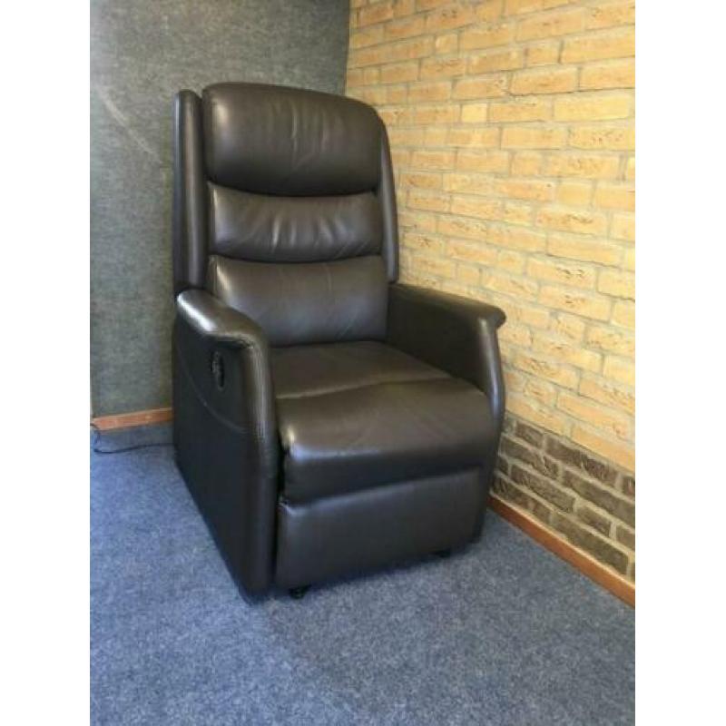Luxe Sta op stoel Leder (relax, Relaxstoel, elektrisch)