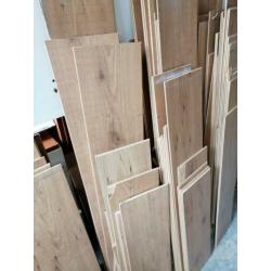 Laminaat inclusief ondervloer 60 M2