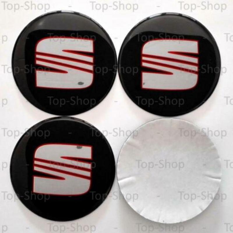 Seat 65mm Naafstickers Voor Naafdoppen Of Naafkappen